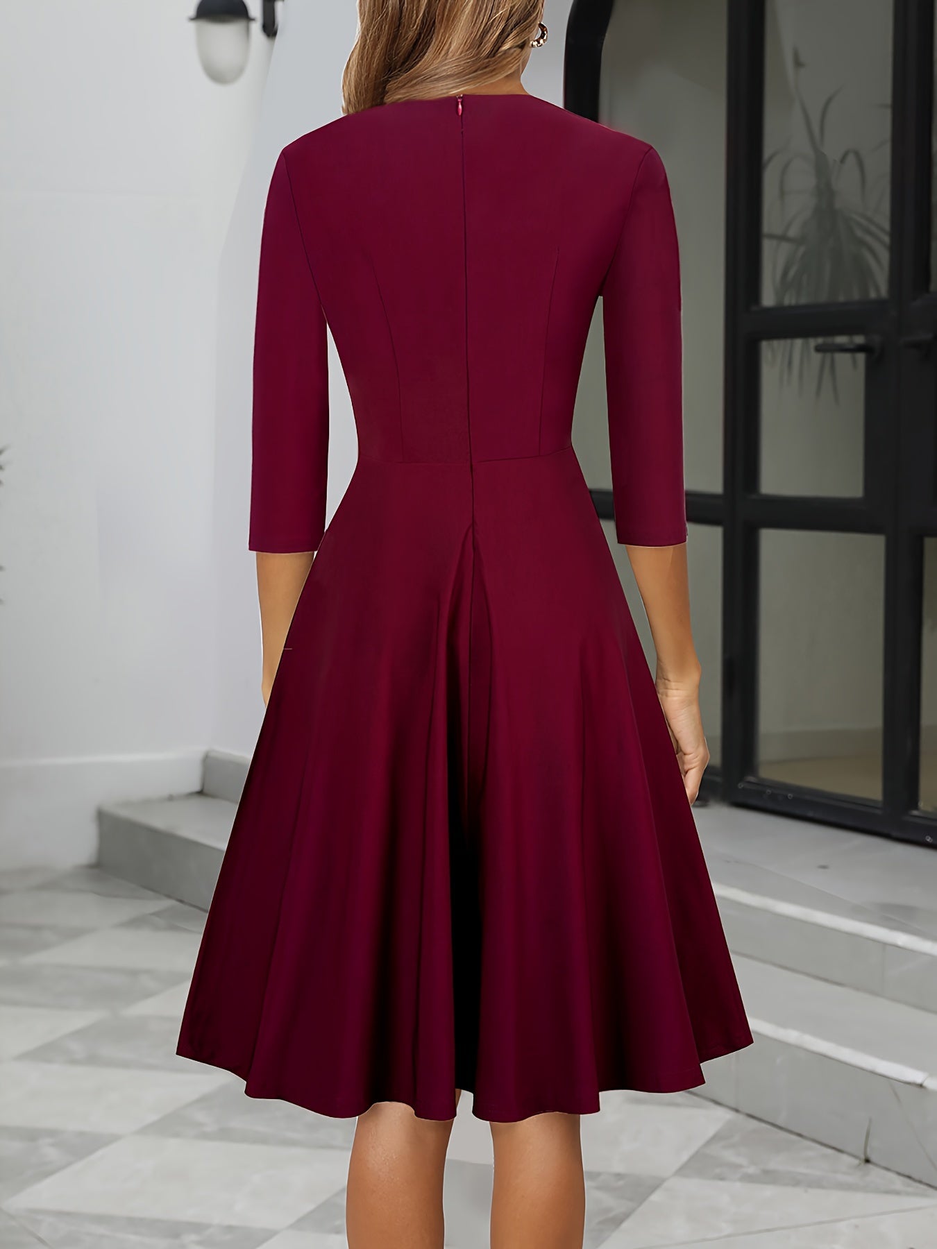 Women's Elegant Evening Dress | Midi 4