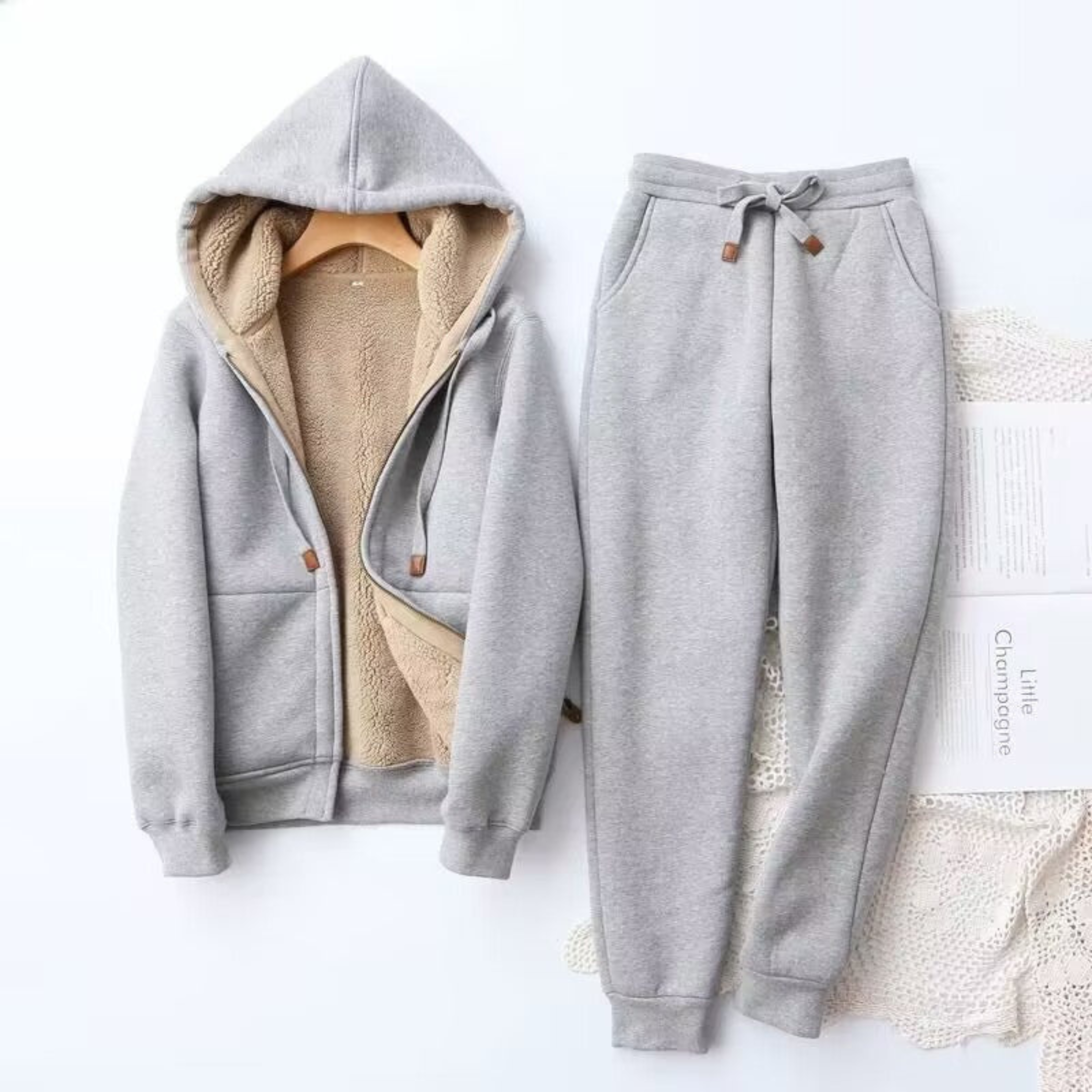 Women's Fleece Lounge Set | Ultra-Soft Warmth for Everyday Comfort 2