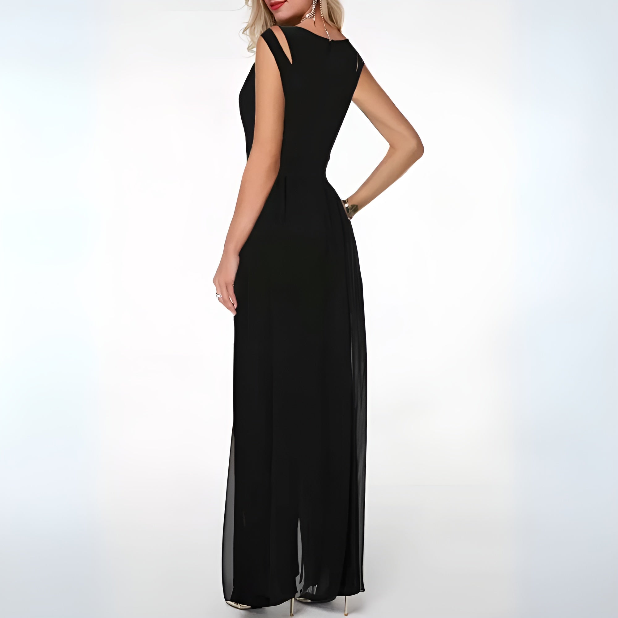 Women's Sleeveless Wide Leg Jumpsuit | Summer 1