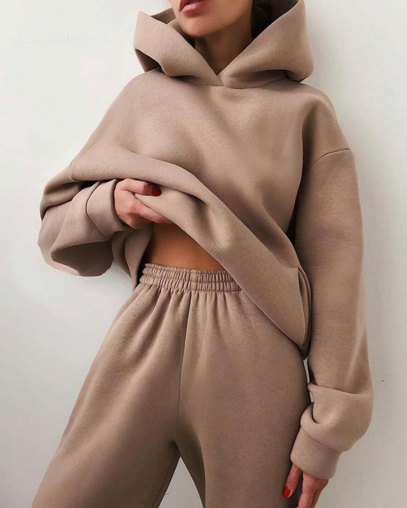 Women's sports set: Lightweight sweatshirt for spring & summer style 9