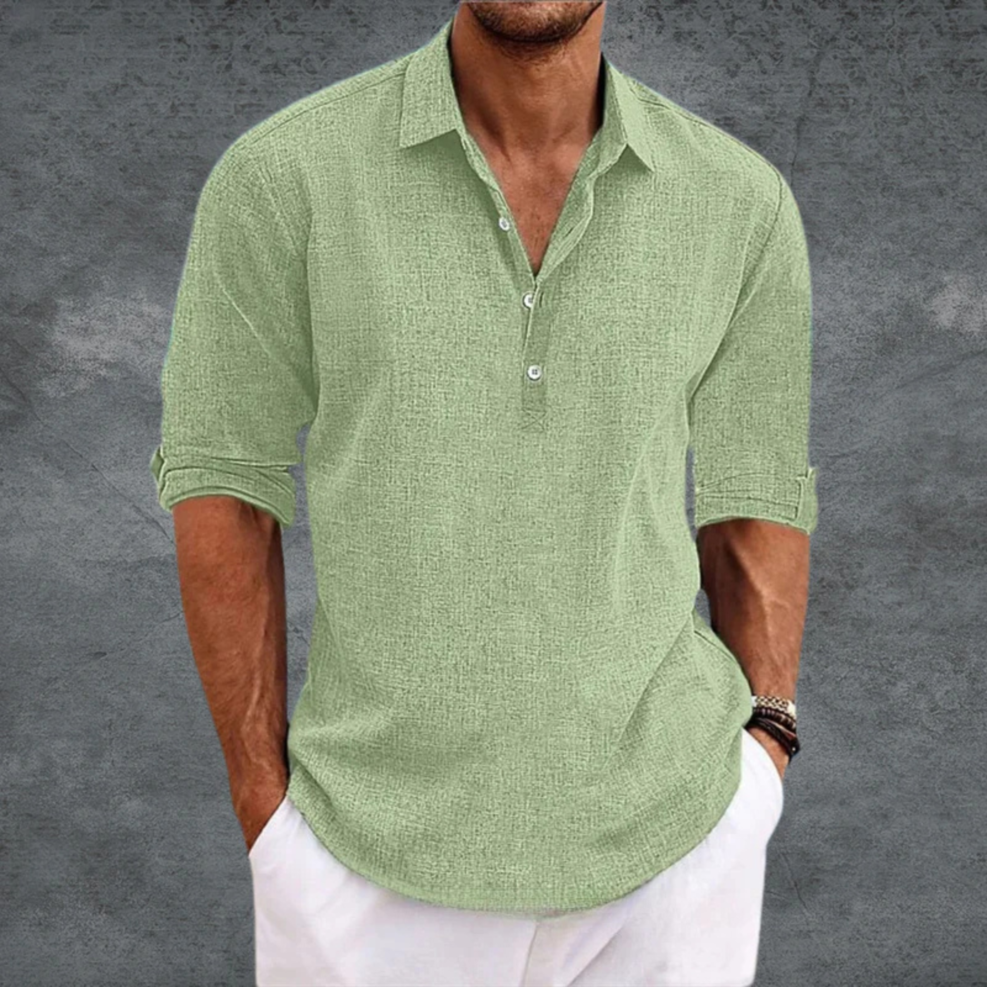 Men’s Linen Shirt | Lightweight Comfort and Effortless Summer Style