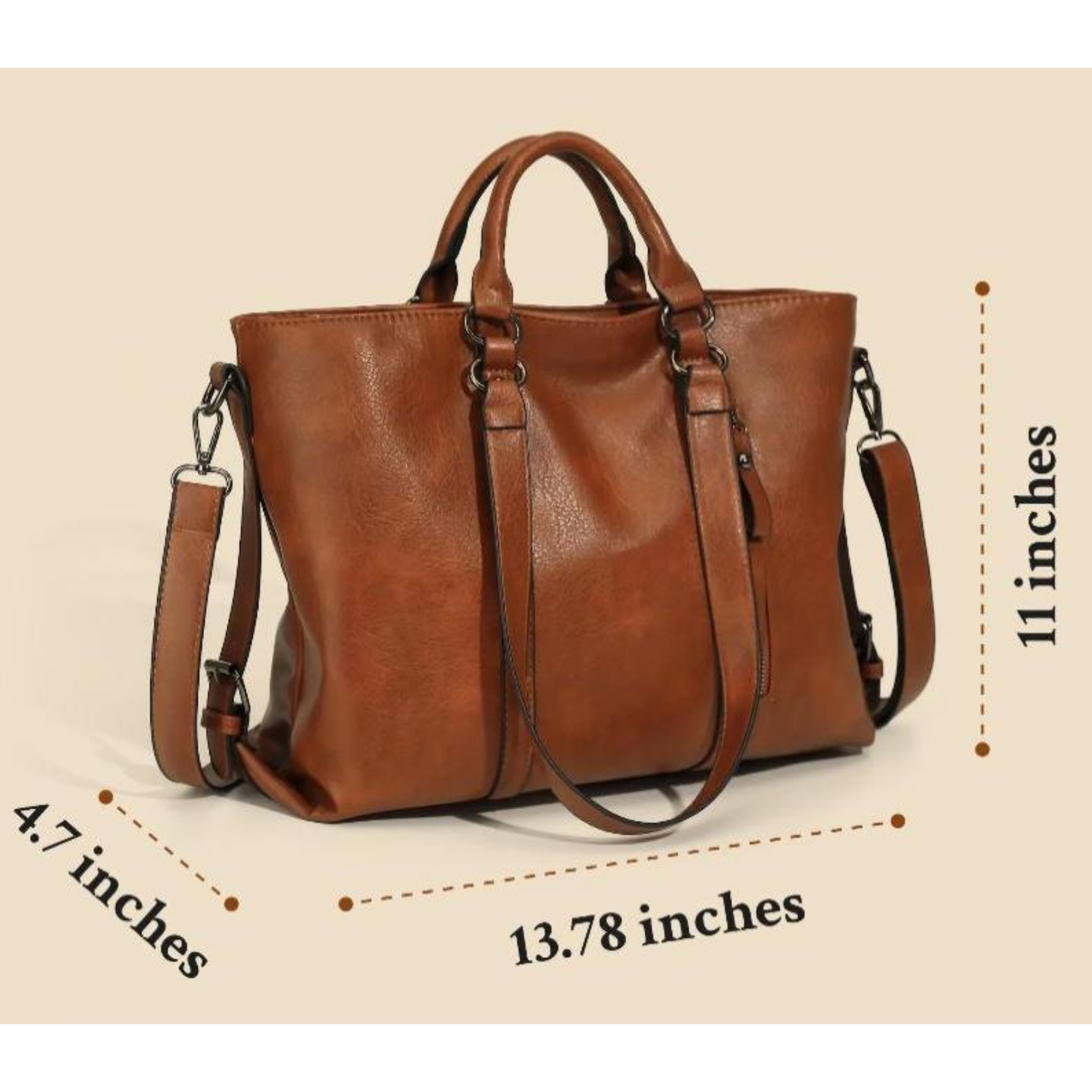 Women’s Vintage Tote Bag | Travel-Friendly Design