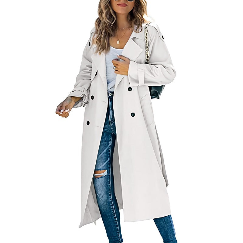 Zara - Women's Trench Coat Long 1