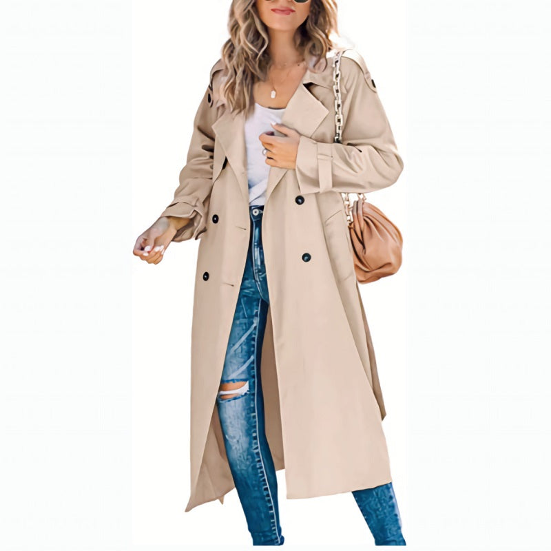 Zara - Women's Trench Coat Long 3