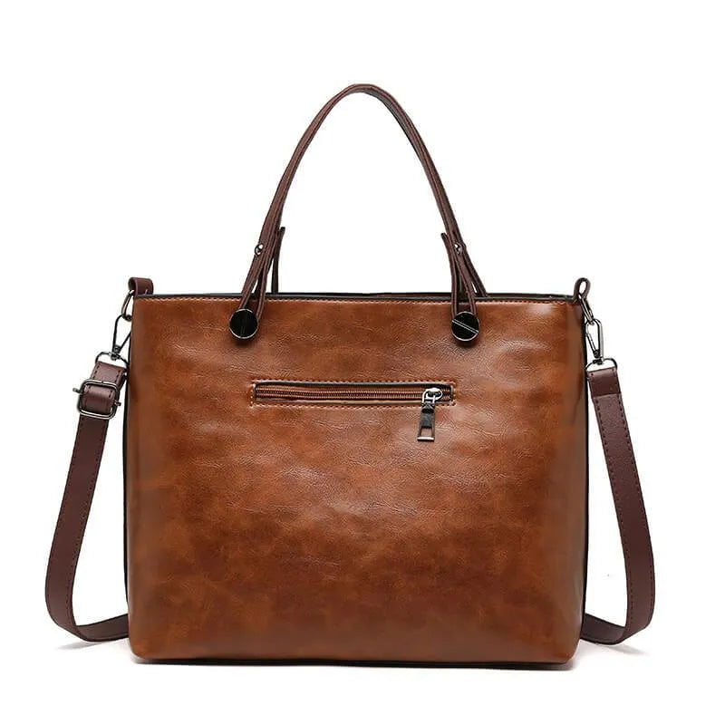 Shoulder Bag for Women with Vintage Design and Functional Features-4