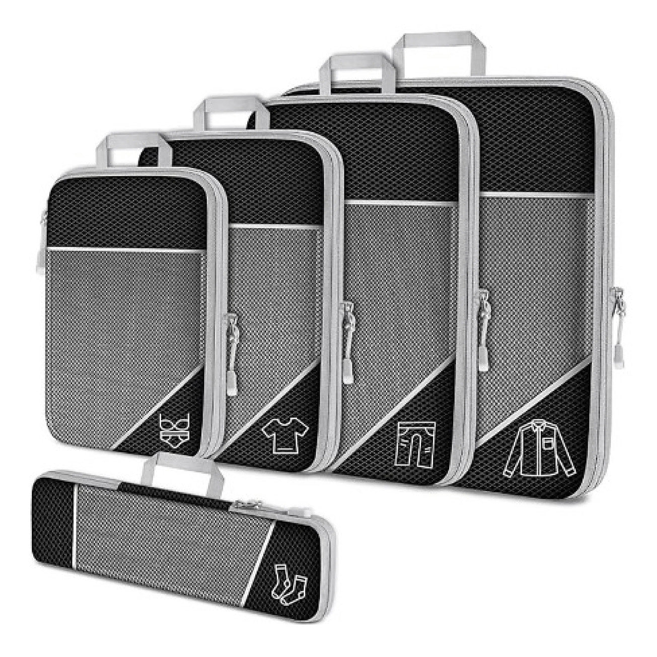 Compression Packing Cubes for Travel | Space-Saving Organizers-1