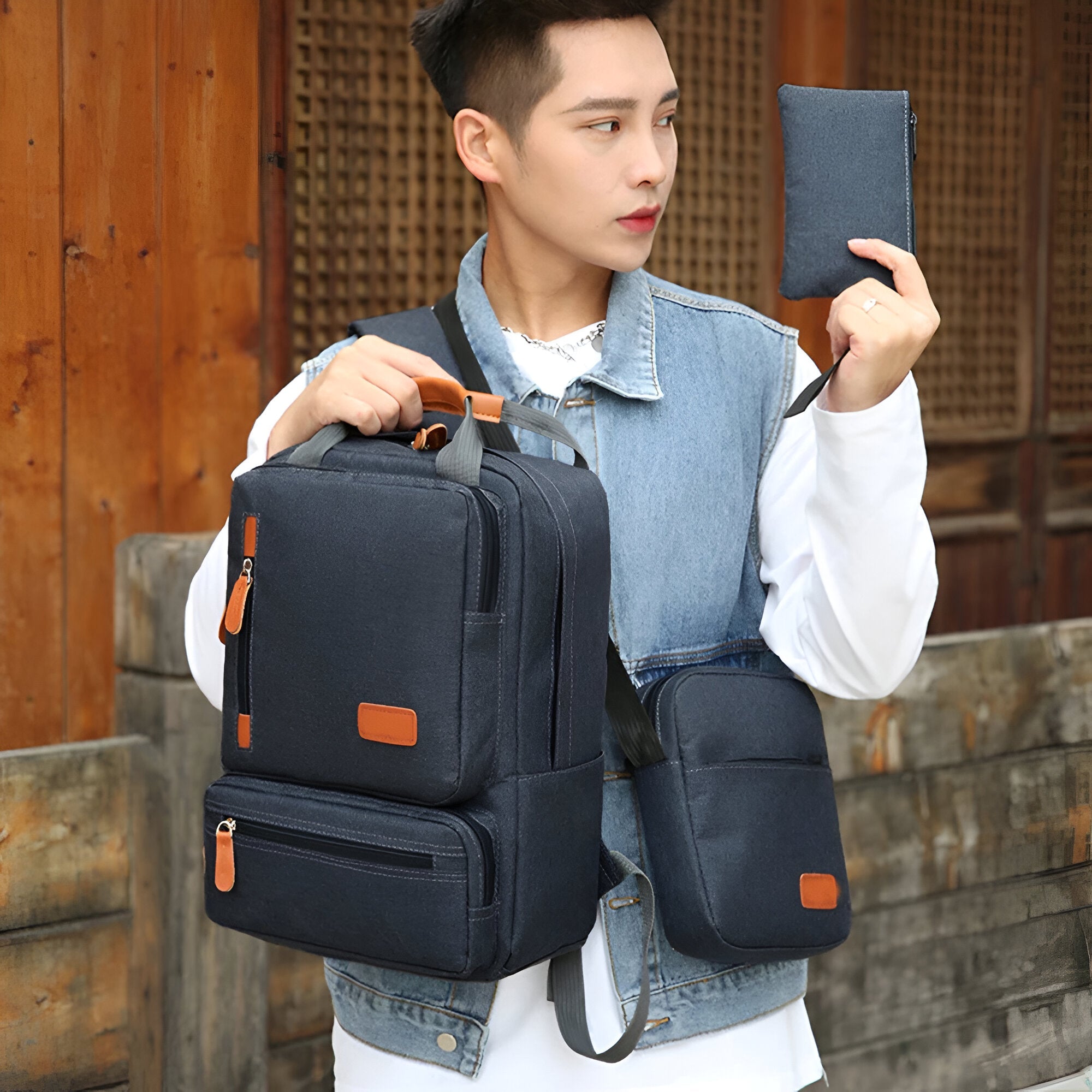 Unisex Travel Backpack Set | Versatile and Ergonomic 3