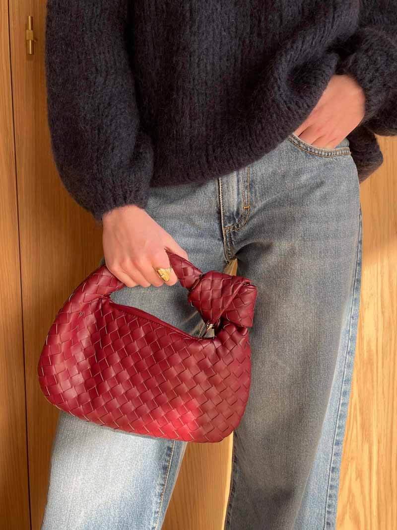 Women's Woven Mini Bag | Elegant Handbag for Any Occasion-5