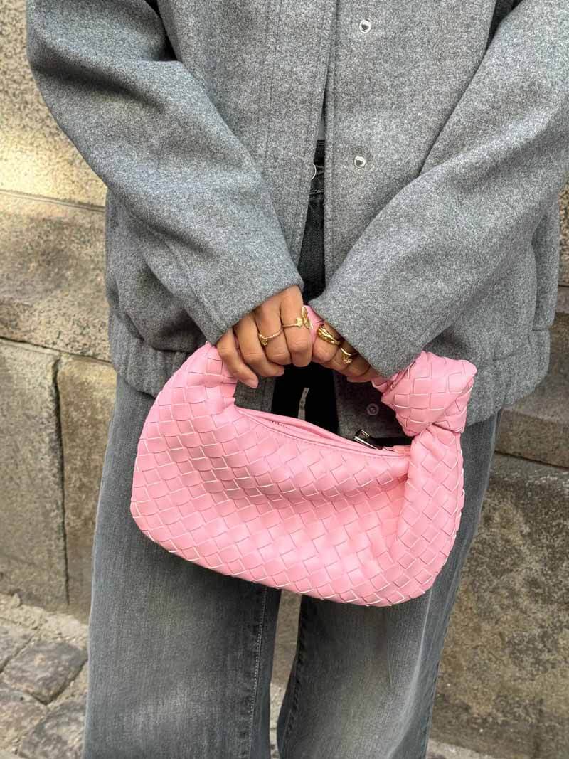 Women's Woven Mini Bag | Elegant Handbag for Any Occasion-6