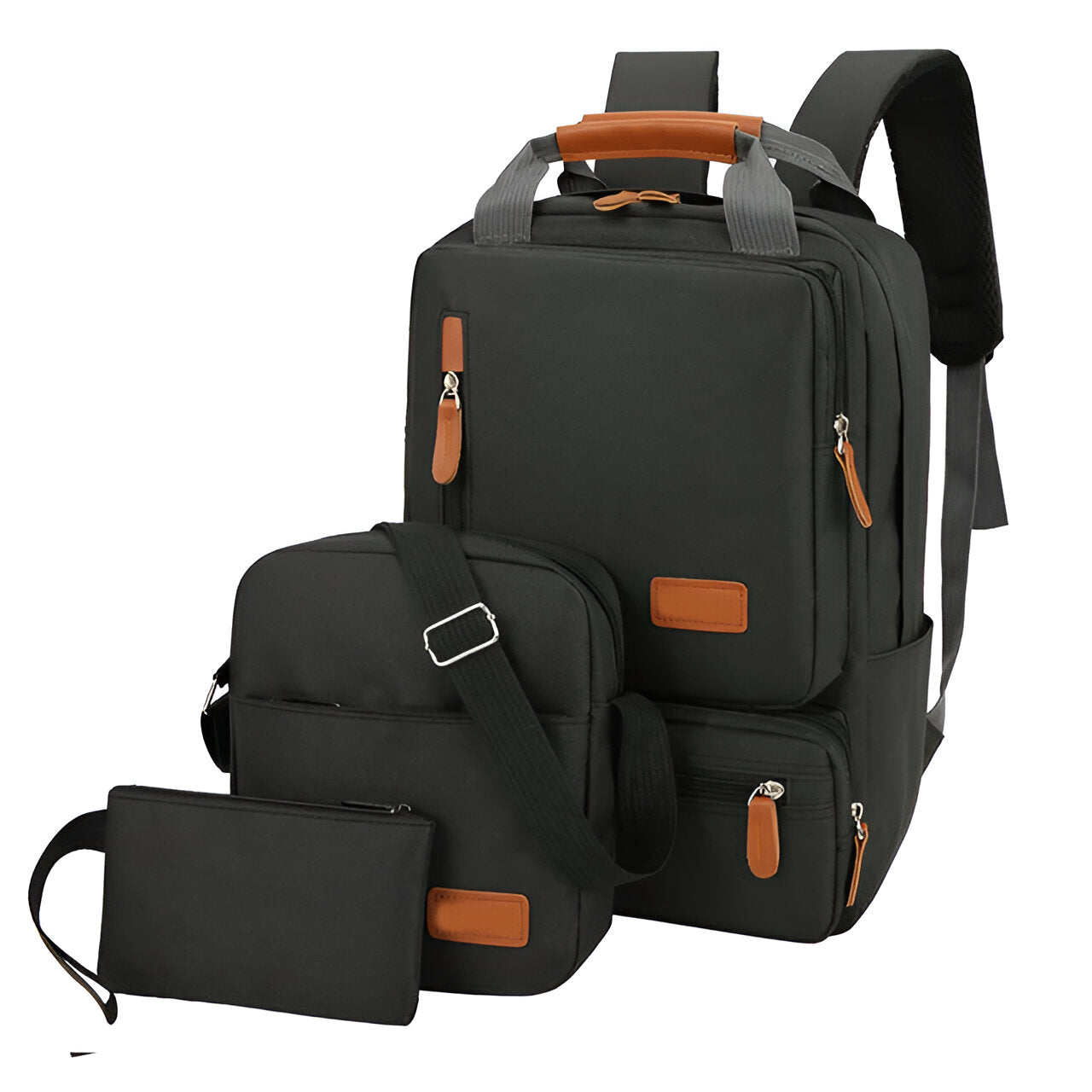Variant image for Unisex Travel Backpack Set | Versatile and Ergonomic-2